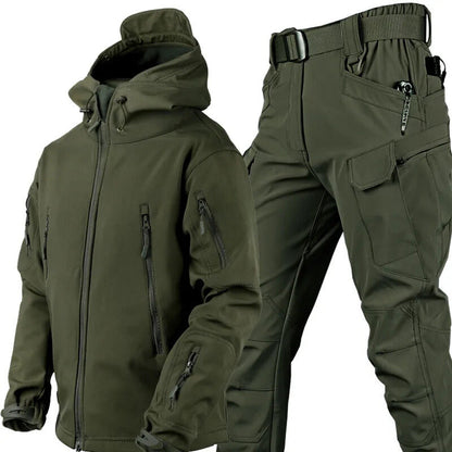 MaxShield Waterproof Outdoor Set with Fleece Lining and Multiple Pockets