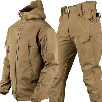 MaxShield Waterproof Outdoor Set with Fleece Lining and Multiple Pockets
