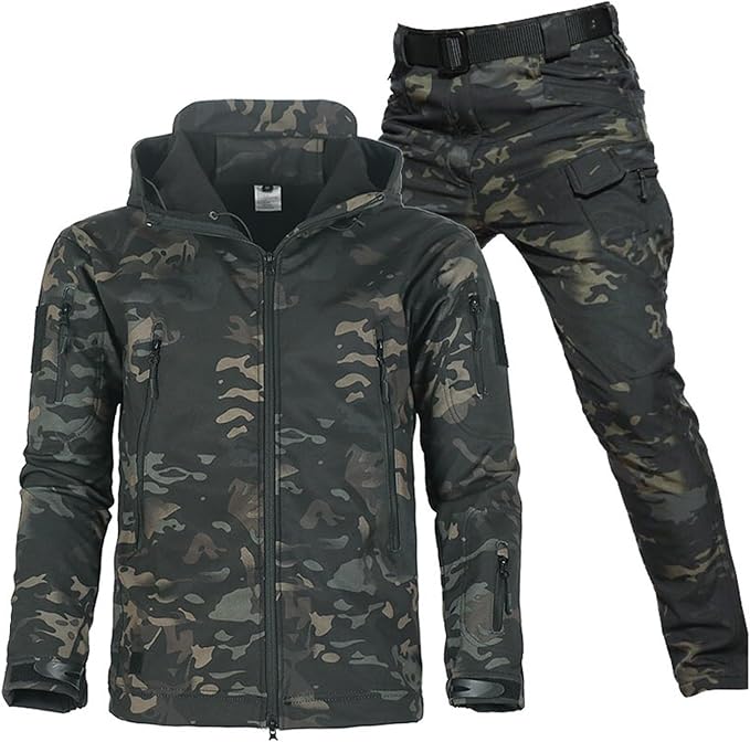 MaxShield Waterproof Outdoor Set with Fleece Lining and Multiple Pockets