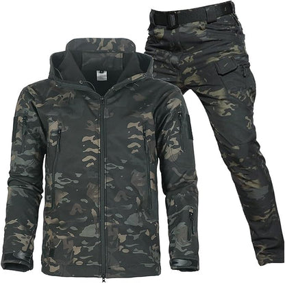 MaxShield Waterproof Outdoor Set with Fleece Lining and Multiple Pockets