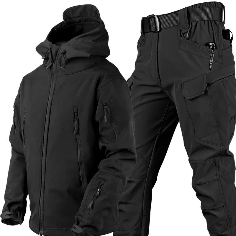 MaxShield Waterproof Outdoor Set with Fleece Lining and Multiple Pockets