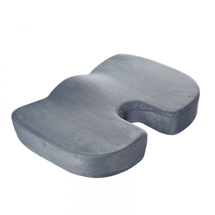 Memory Foam Coccyx Seat Cushion with U-Shaped Ergonomic Cut-Out