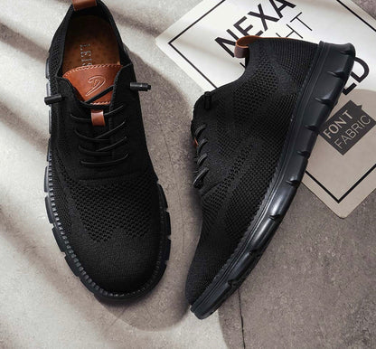 Men’s Breathable Winter Shoes with Wide Toe Box and Thermal Sole