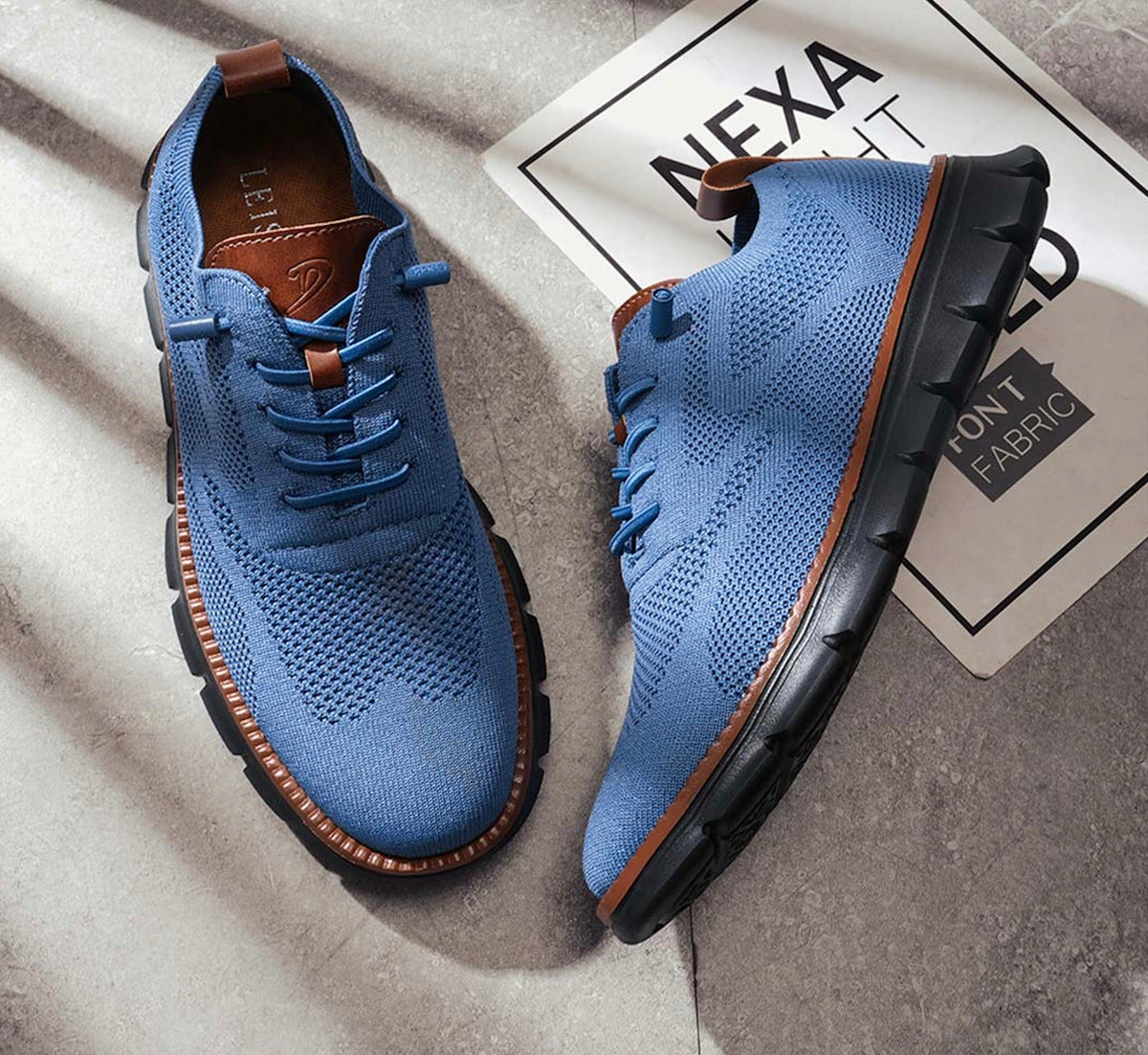 Men’s Breathable Winter Shoes with Wide Toe Box and Thermal Sole