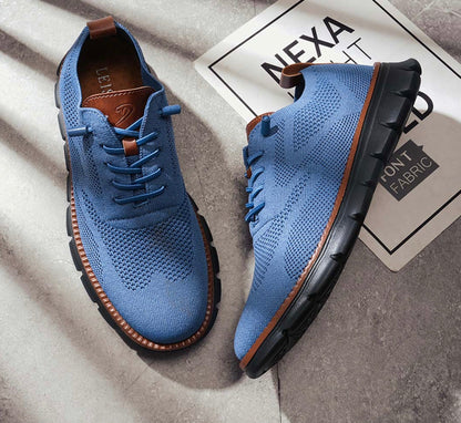 Men’s Breathable Winter Shoes with Wide Toe Box and Thermal Sole