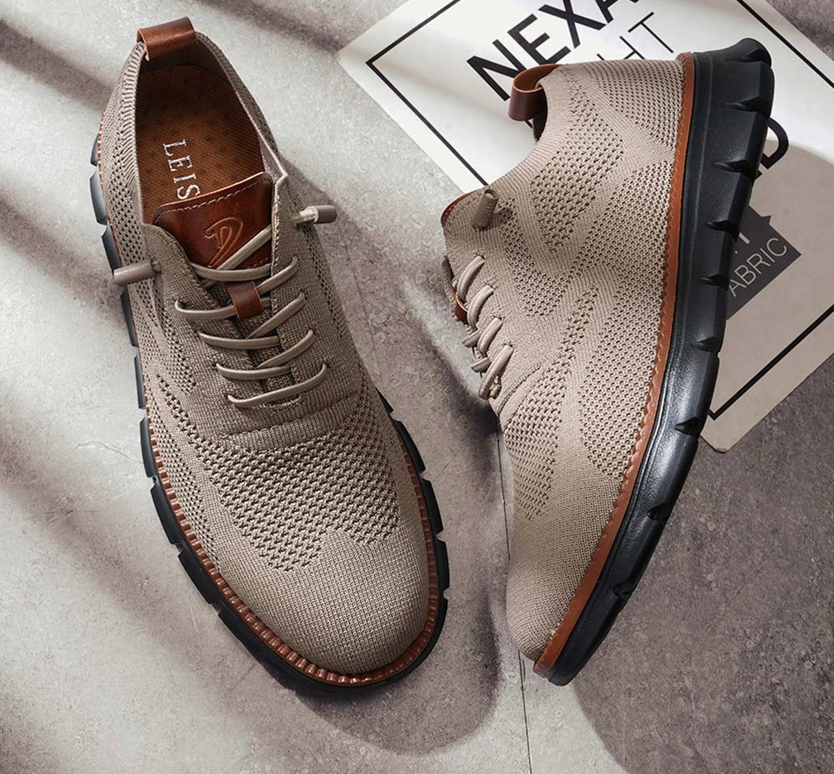 Men’s Breathable Winter Shoes with Wide Toe Box and Thermal Sole