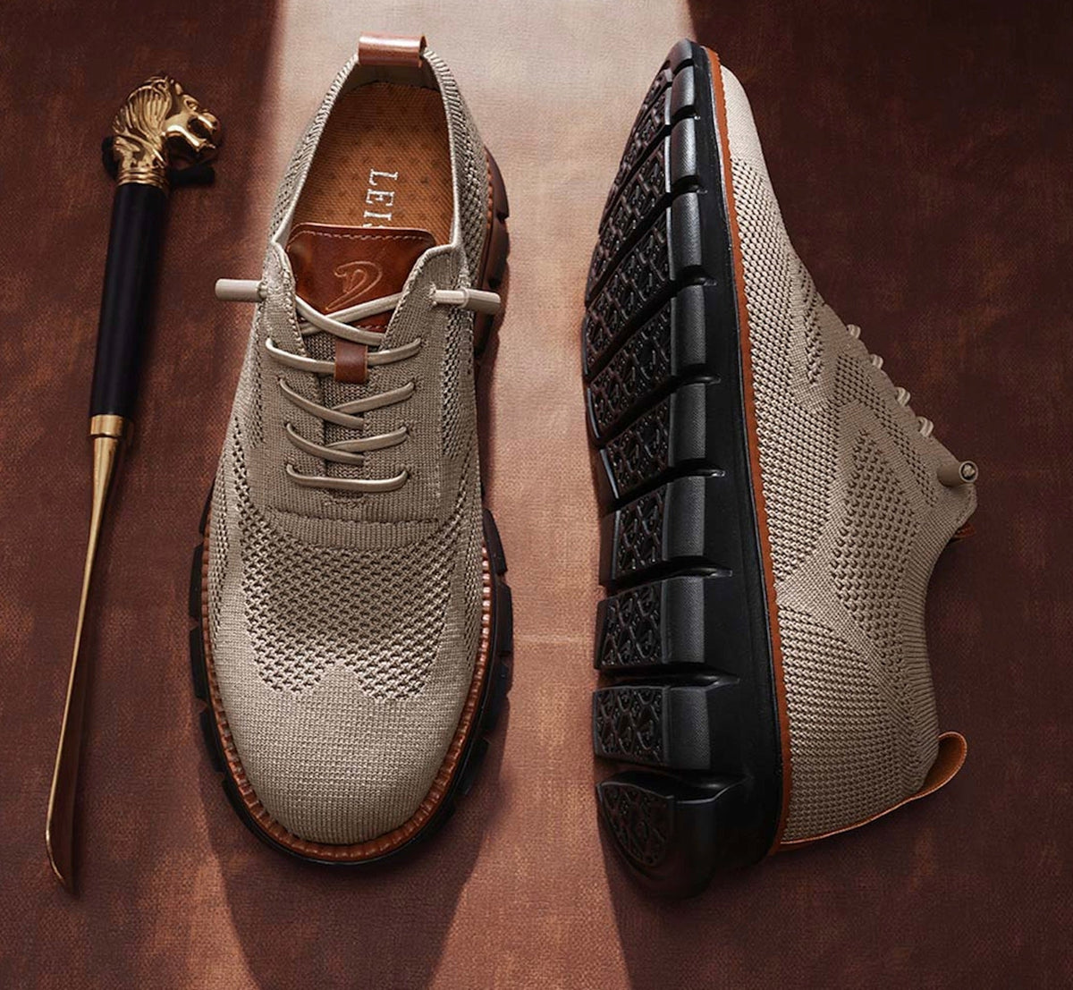 Men’s Breathable Winter Shoes with Wide Toe Box and Thermal Sole