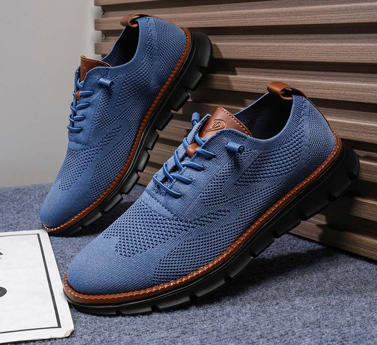 Men’s Breathable Winter Shoes with Wide Toe Box and Thermal Sole