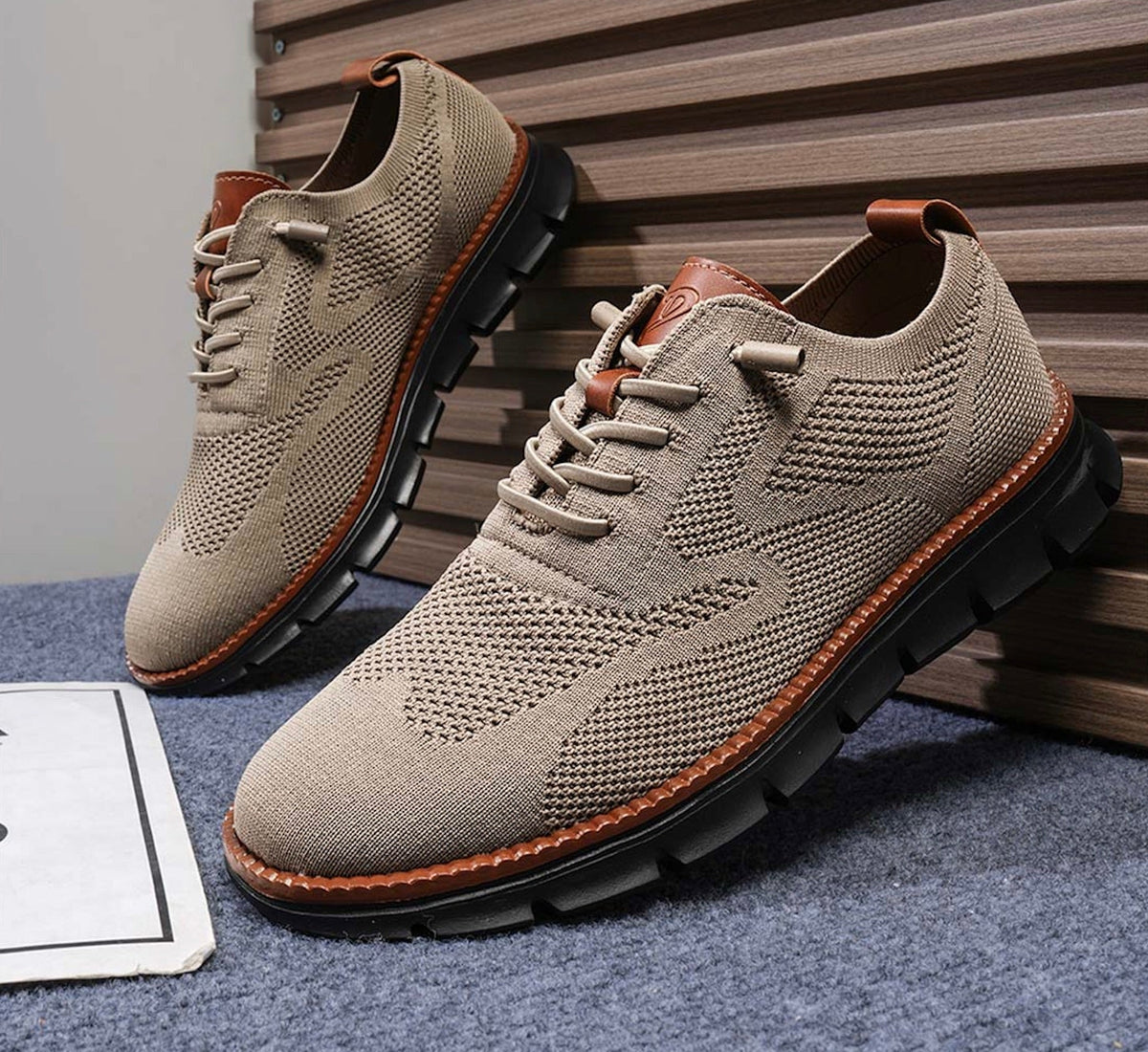 Men’s Breathable Winter Shoes with Wide Toe Box and Thermal Sole