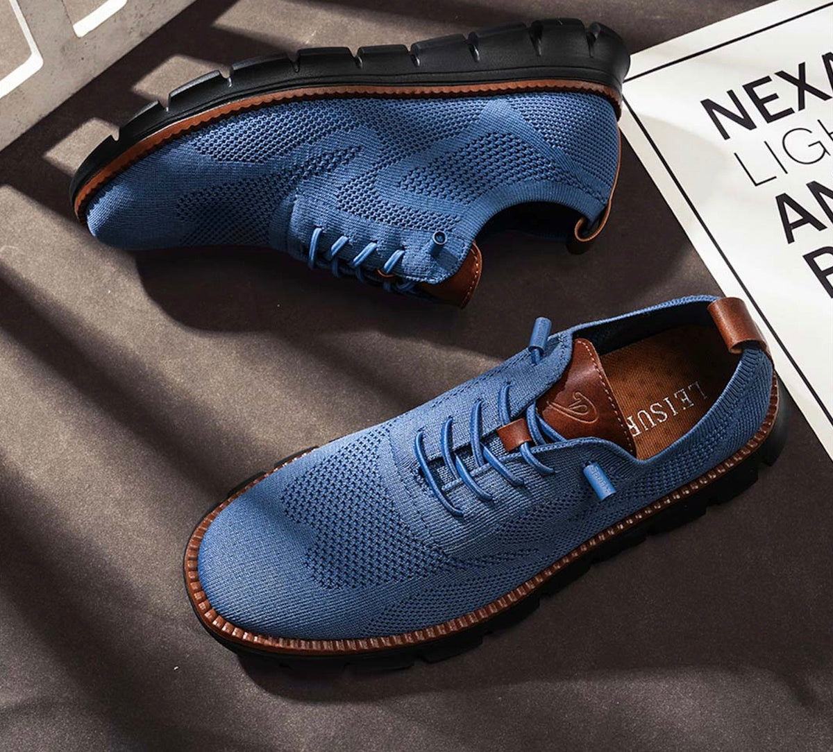 Men’s Breathable Winter Shoes with Wide Toe Box and Thermal Sole