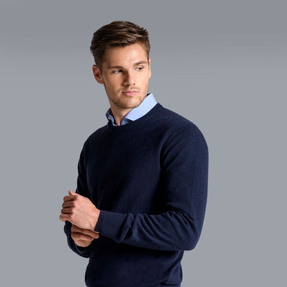 Men's Classic Crew Neck Pullover Sweater