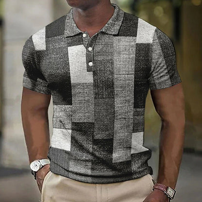 Men’s Multi-Coloured Polo Shirt with Soft Fabric and Tailored Fit