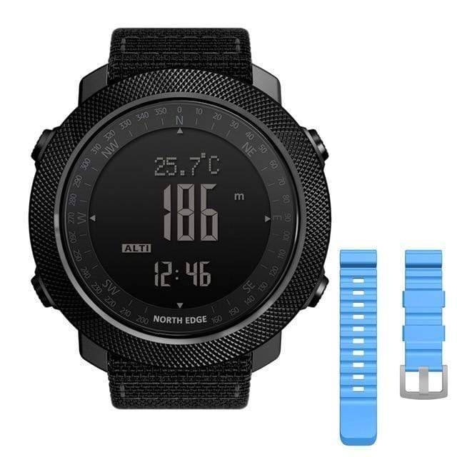 Men's Outdoor Digital Watch with Altimeter, Barometer and Compass