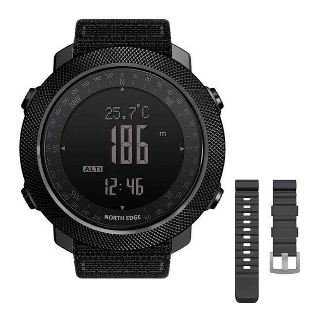 Men's Outdoor Digital Watch with Altimeter, Barometer and Compass