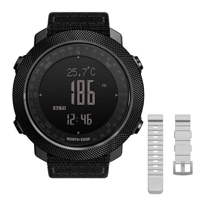 Men's Outdoor Digital Watch with Altimeter, Barometer and Compass