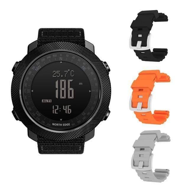 Men's Outdoor Digital Watch with Altimeter, Barometer and Compass