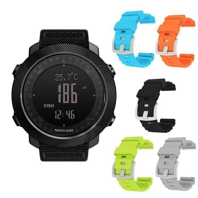 Men's Outdoor Digital Watch with Altimeter, Barometer and Compass