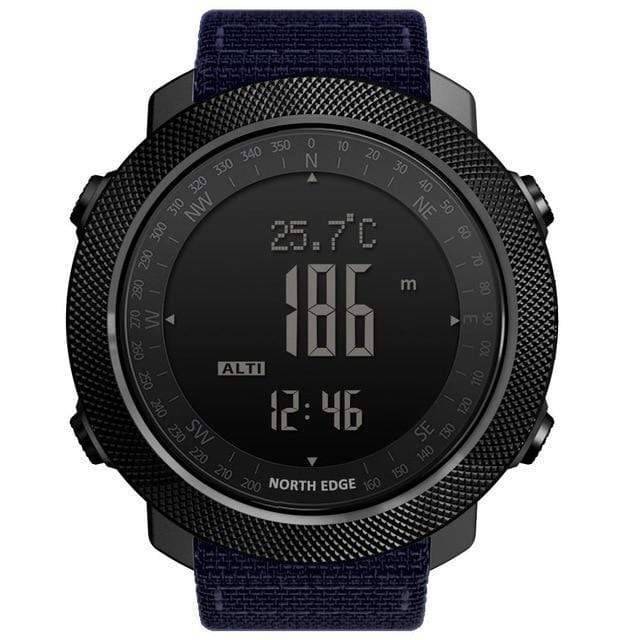Men's Outdoor Digital Watch with Altimeter, Barometer and Compass