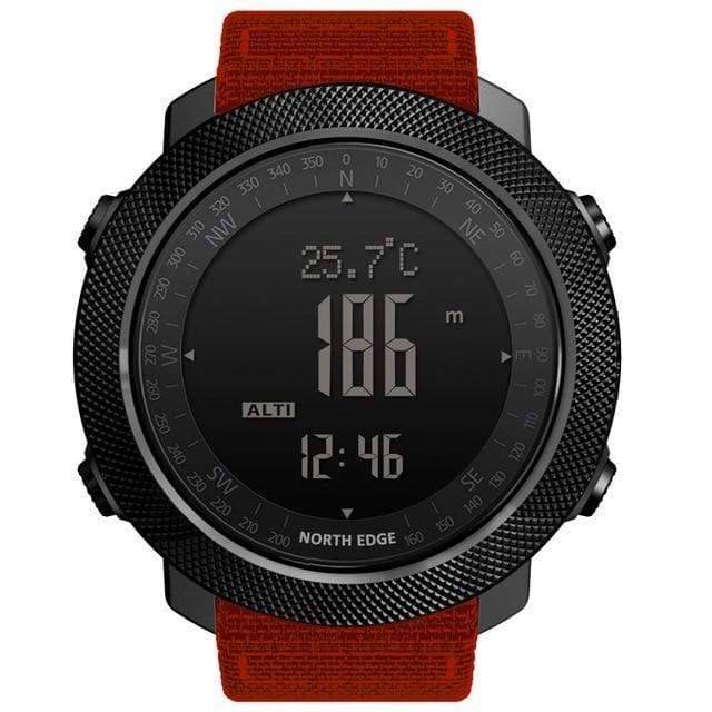Men's Outdoor Digital Watch with Altimeter, Barometer and Compass