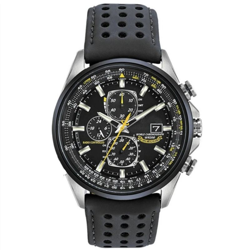Men's Quartz Watch with Luminous Hands and Dial