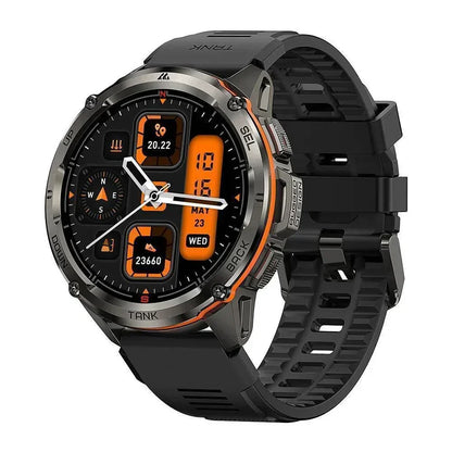 Men's T3 Ultra GPS AMOLED Smartwatch with 170 Sports Modes and 5ATM Water Resistance