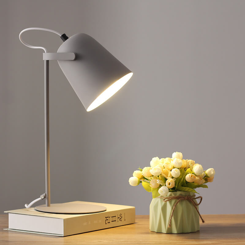 Metal LED Desk Lamp with Nordic Minimalist Design