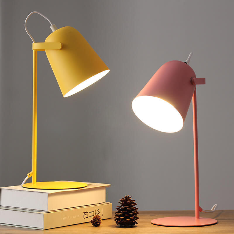 Metal LED Desk Lamp with Nordic Minimalist Design