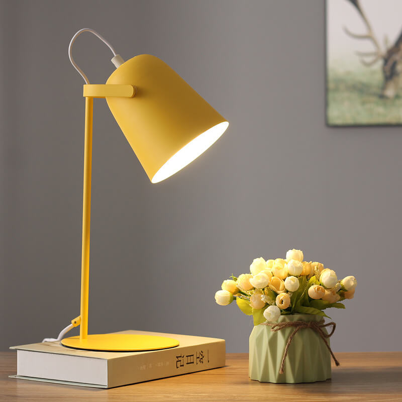 Metal LED Desk Lamp with Nordic Minimalist Design