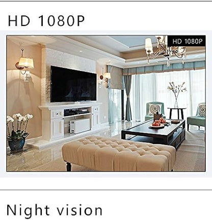 Mini 1080P WiFi Security Camera with Smartphone App Control and SD Card Recording