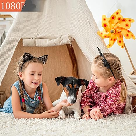 Mini 1080P WiFi Security Camera with Smartphone App Control and SD Card Recording
