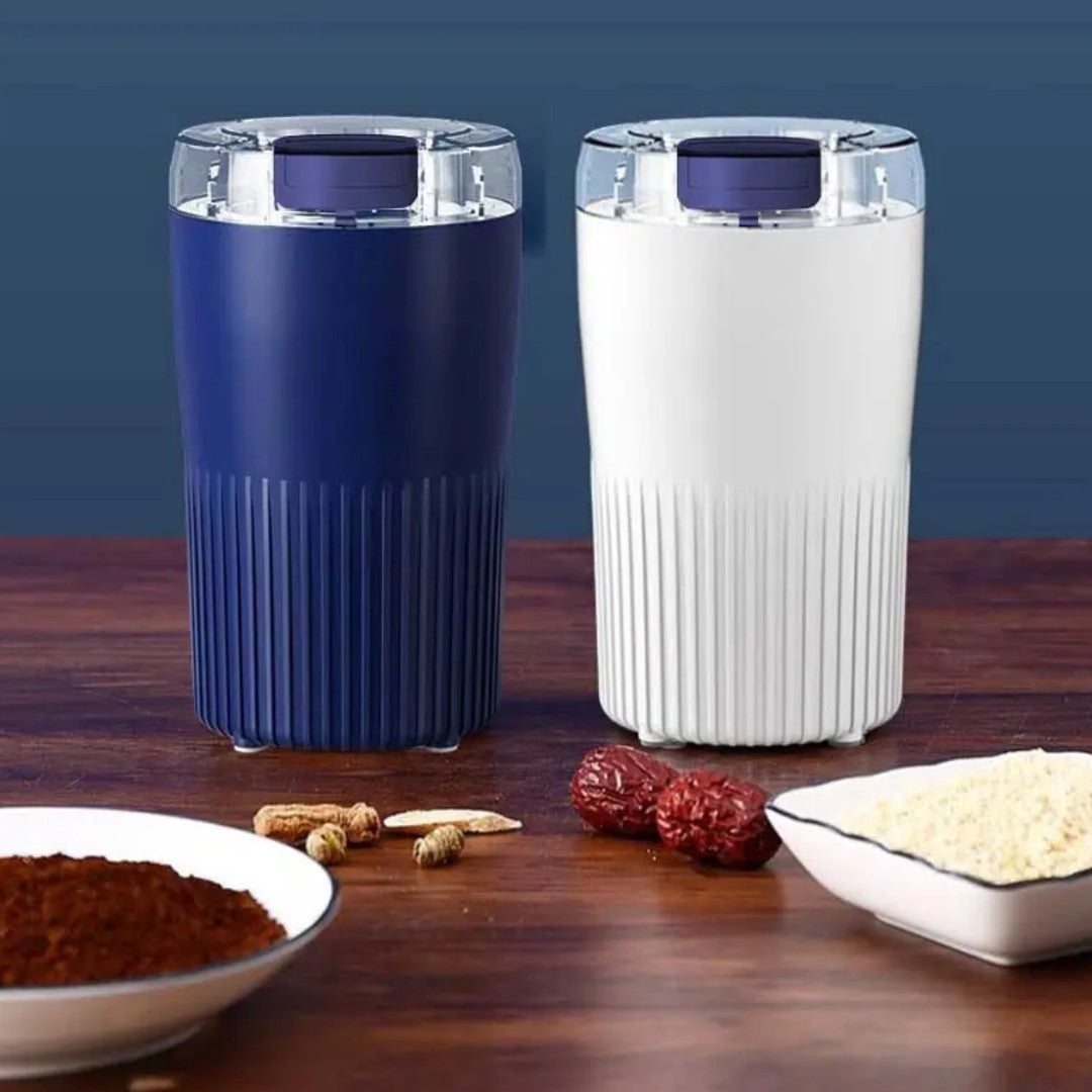 Mini Electric Coffee and Spice Grinder with Stainless Steel Blades