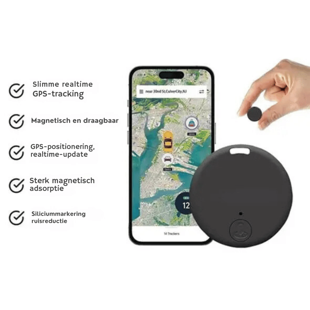 Mini GPS Tracker with App Tracking and 6-Month Standby Time