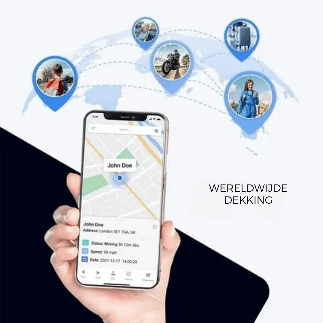 Mini GPS Tracker with App Tracking and 6-Month Standby Time