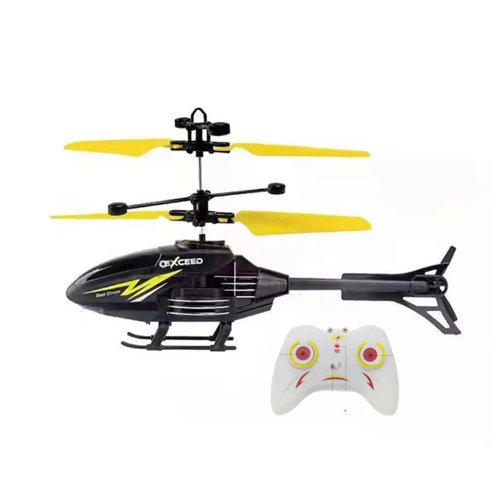 Mini RC Helicopter for Kids with Gyroscopic Stabilisation and Easy Control