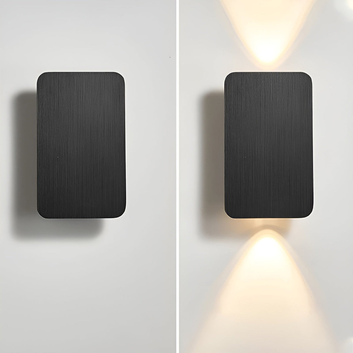 Minimalist LED Wall Lamp with Aluminium Body for Modern Interior Lighting