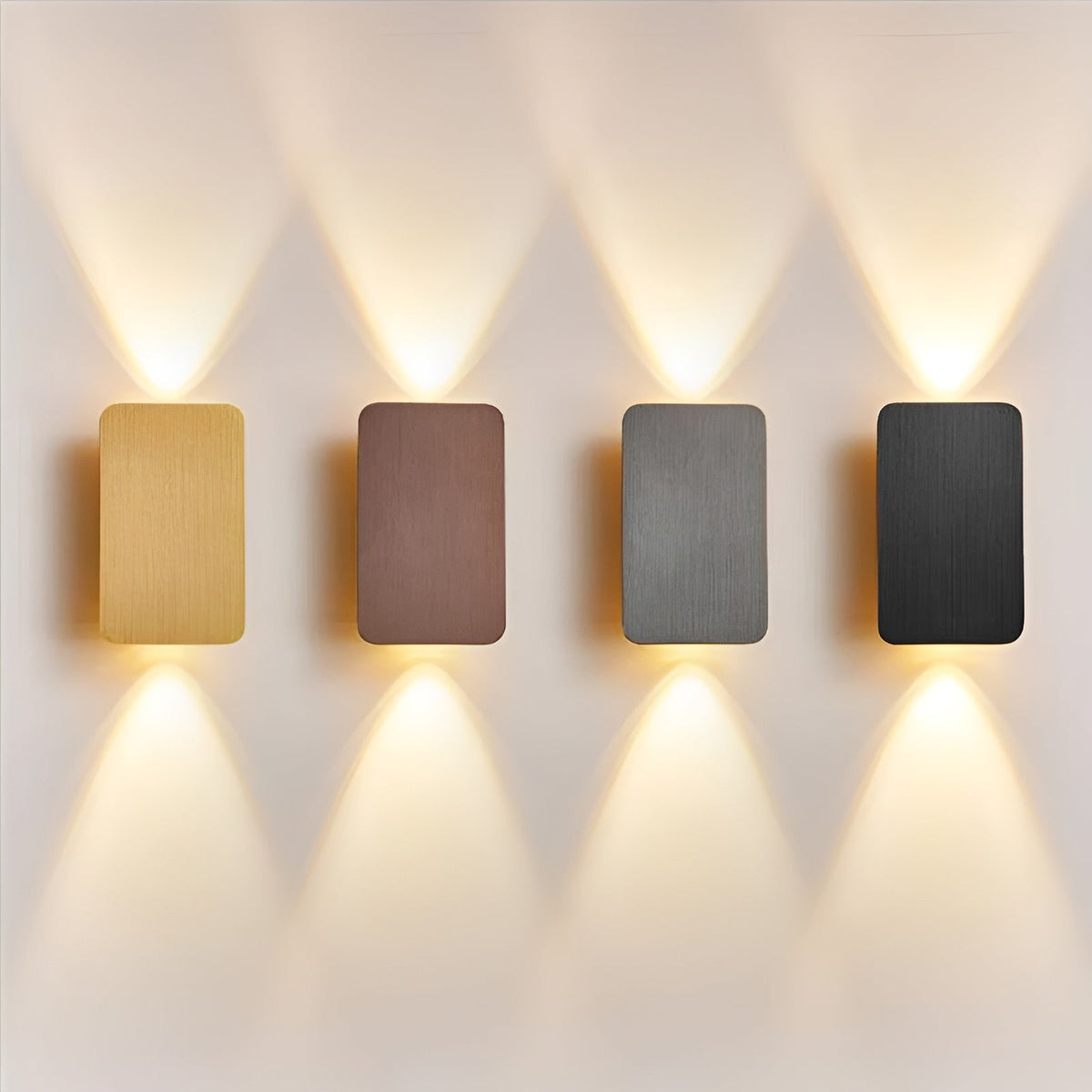 Minimalist LED Wall Lamp with Aluminium Body for Modern Interior Lighting