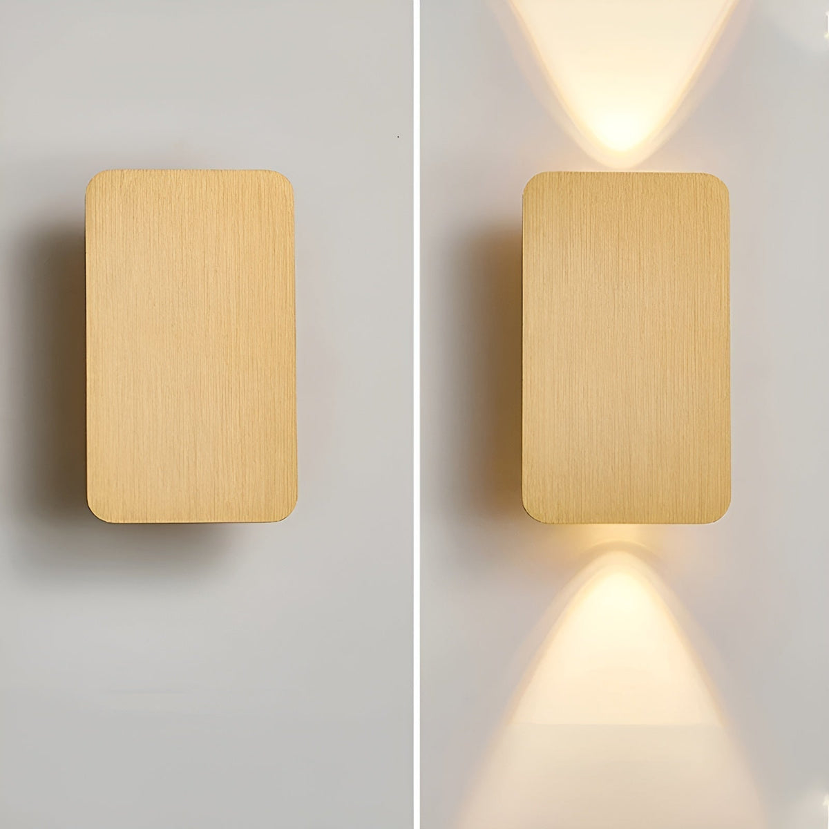 Minimalist LED Wall Lamp with Aluminium Body for Modern Interior Lighting