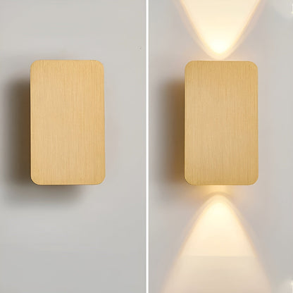 Minimalist LED Wall Lamp with Aluminium Body for Modern Interior Lighting