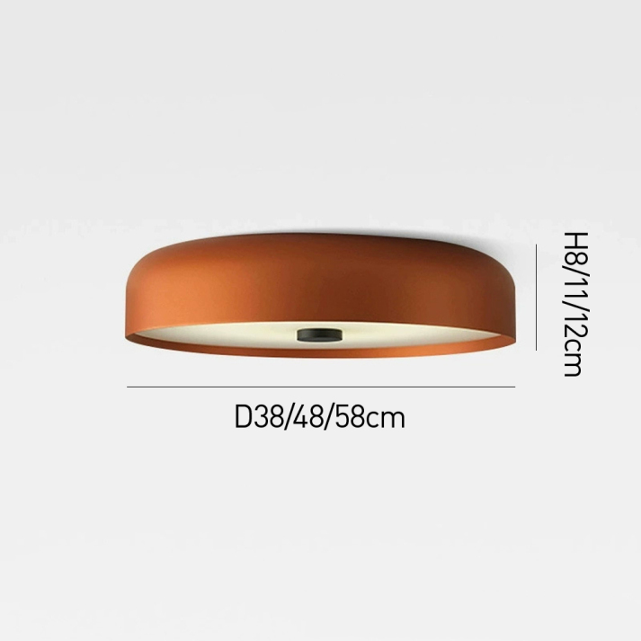 Minimalist Round LED Flush Mount Ceiling Light