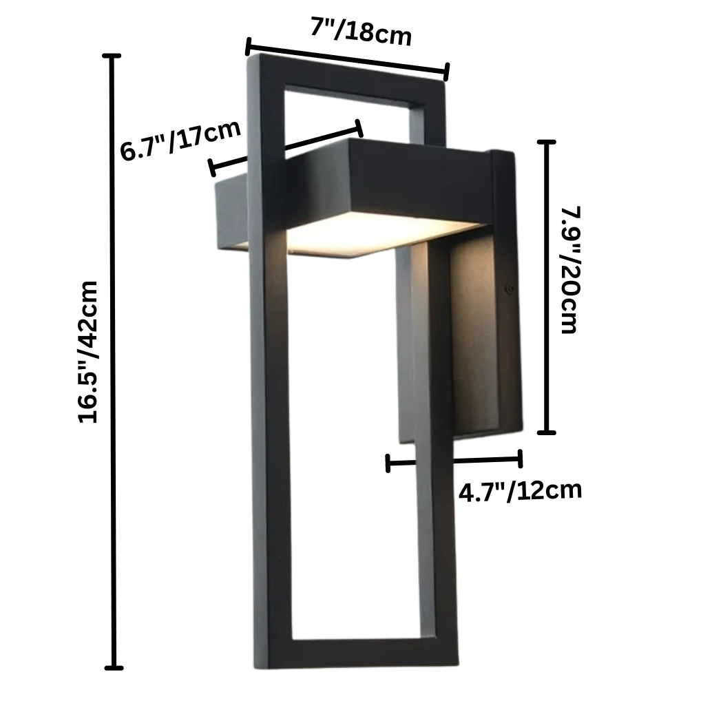 Modern Aluminium LED Outdoor Wall Light