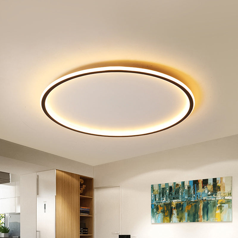 Modern Disc LED Flush Mount Ceiling Light