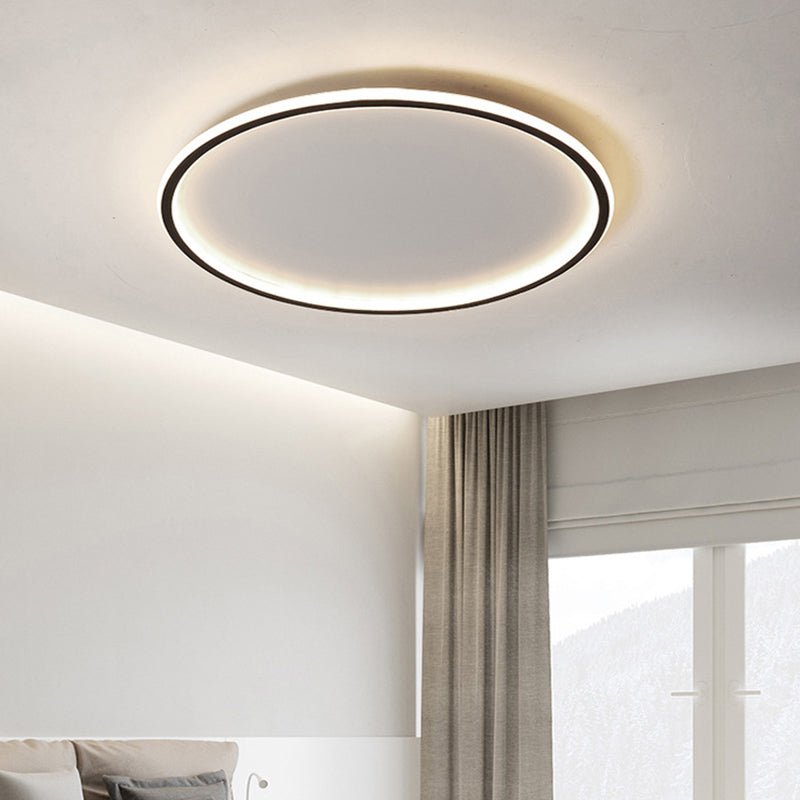 Modern Disc LED Flush Mount Ceiling Light