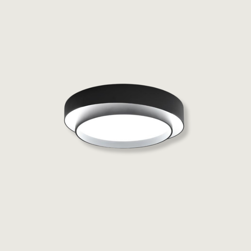 Modern Flush Mount LED Ceiling Light with Acrylic and Metal