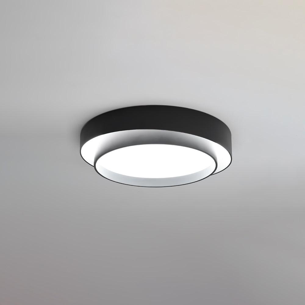 Modern Flush Mount LED Ceiling Light with Acrylic and Metal