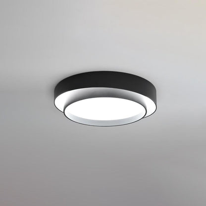 Modern Flush Mount LED Ceiling Light with Acrylic and Metal