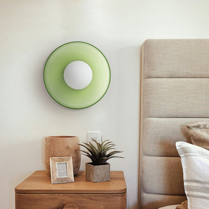 Lampada da soffitto LED moderna in vetro, a plafone