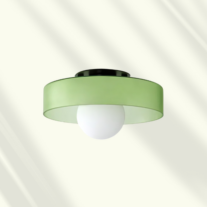 Lampada da soffitto LED moderna in vetro, a plafone