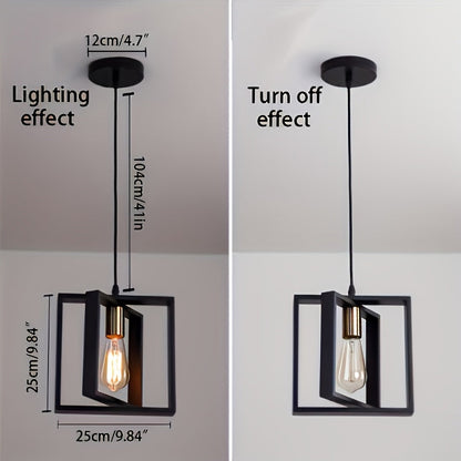 Modern Industrial Metal Pendant Ceiling Light