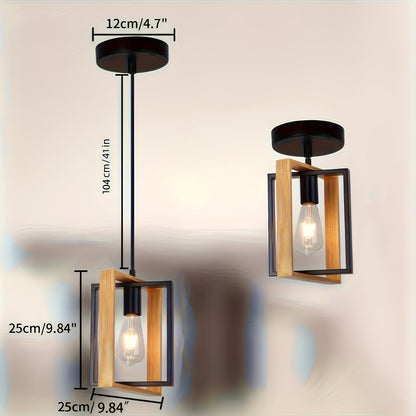 Modern Industrial Metal Pendant Ceiling Light
