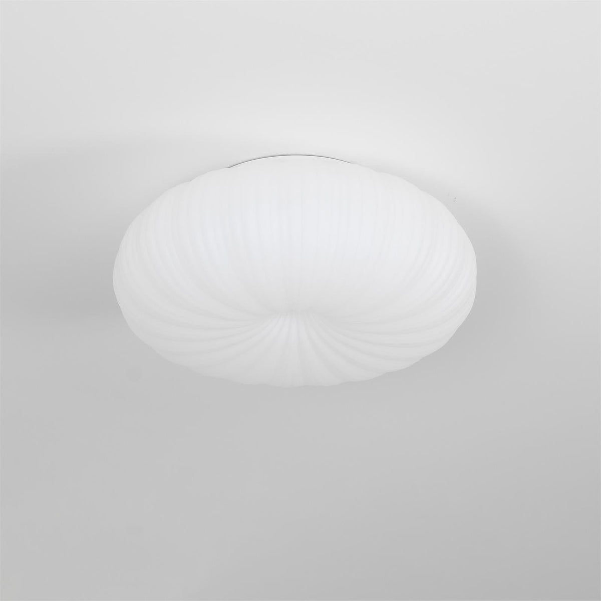 Modern LED Ceiling Lamp with Remote Dimming in Metal and Acrylic